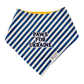Paws For Ukraine Bandana.