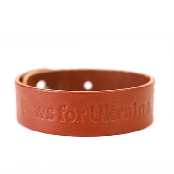 Leather Bracelet and Tag matching set.